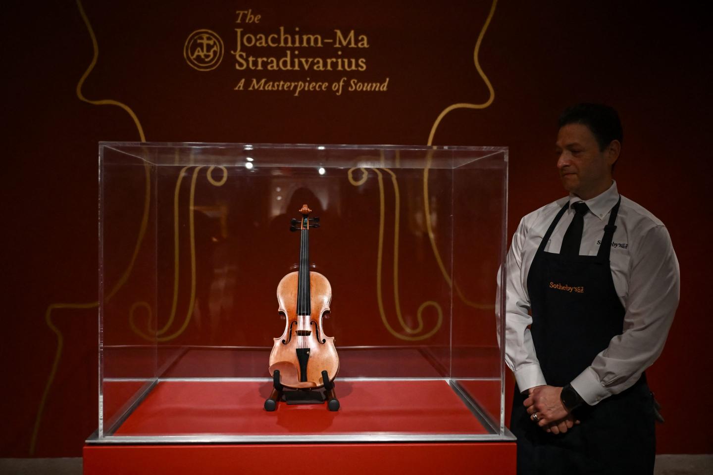 A 1714 violin that belonged to the great violin player Joseph Joachim