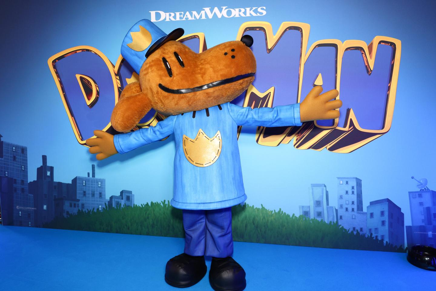 Dog Man attends the "Dog Man" Gala Screening
