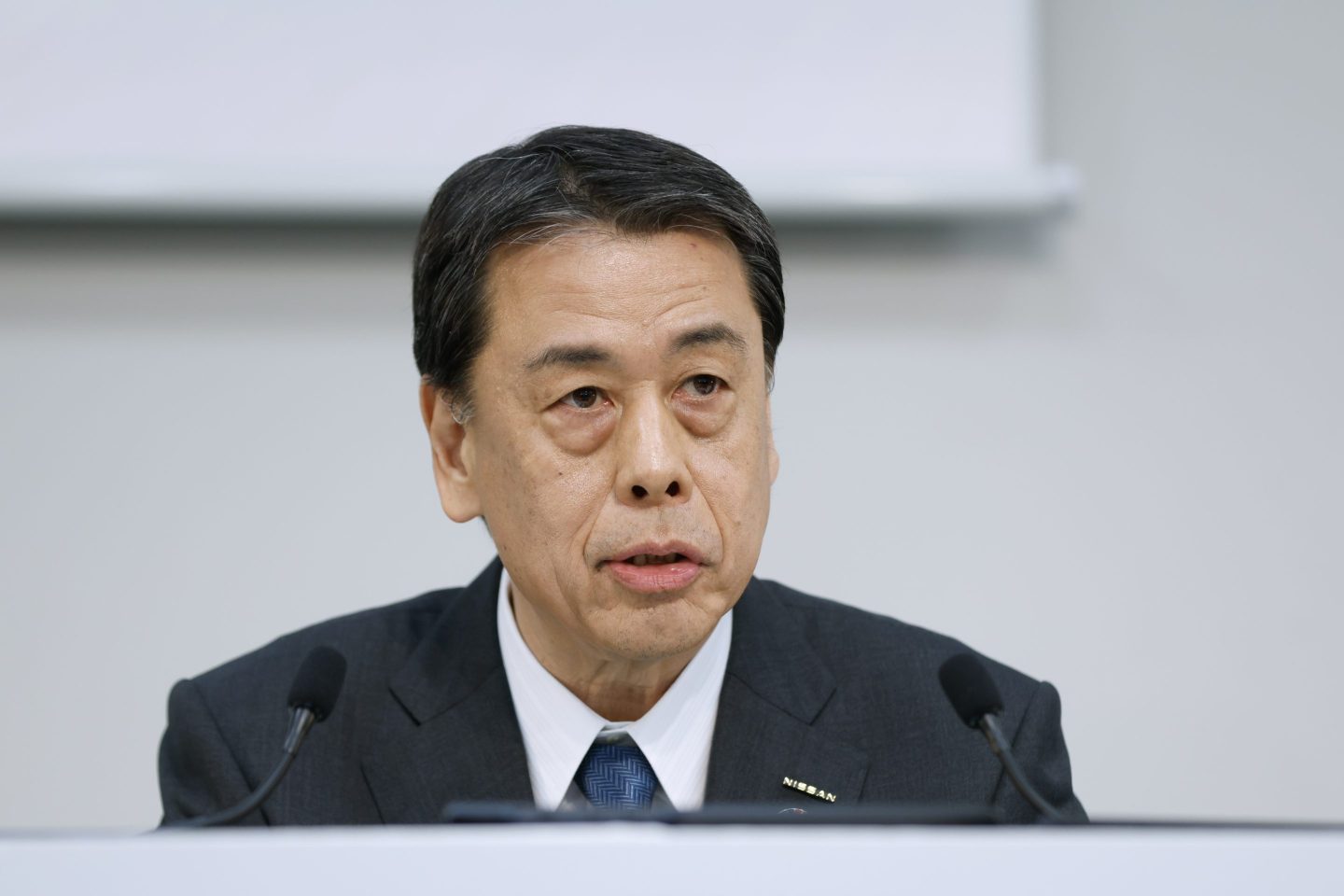 Nissan Motor CEO Makoto Uchida Presents Earnings