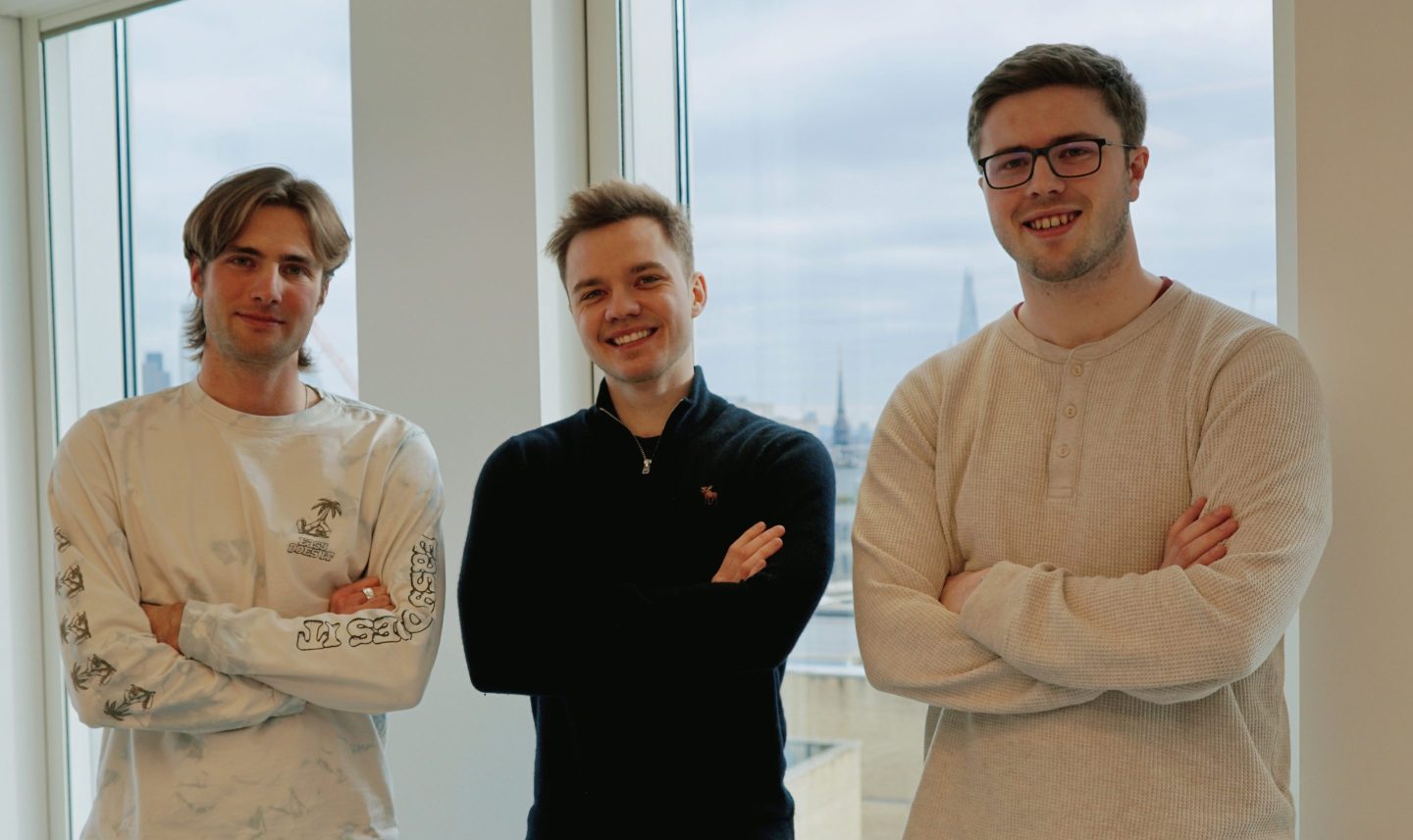 Fern Labs cofounders (from left): Alex Goddijn, Ash Edwards, and Taylor Young.