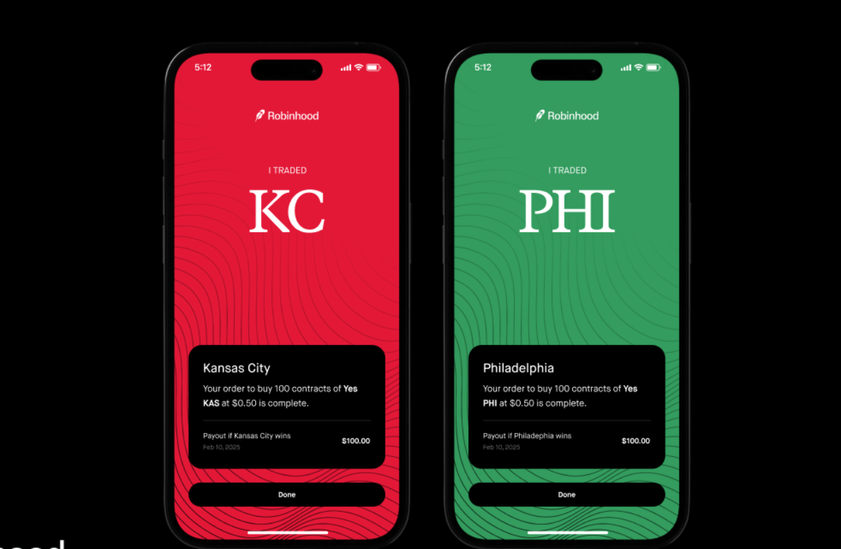 Robinhood lets users bet on Super Bowl outcome. Update: Company nixes offering after CFTC complaint