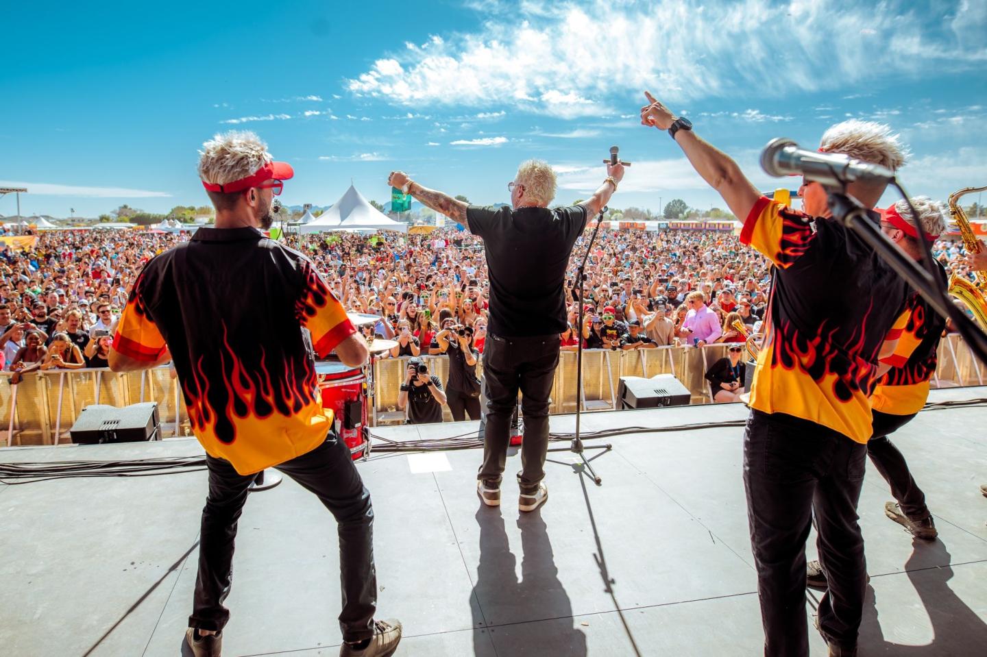 Guy Fieri on stage