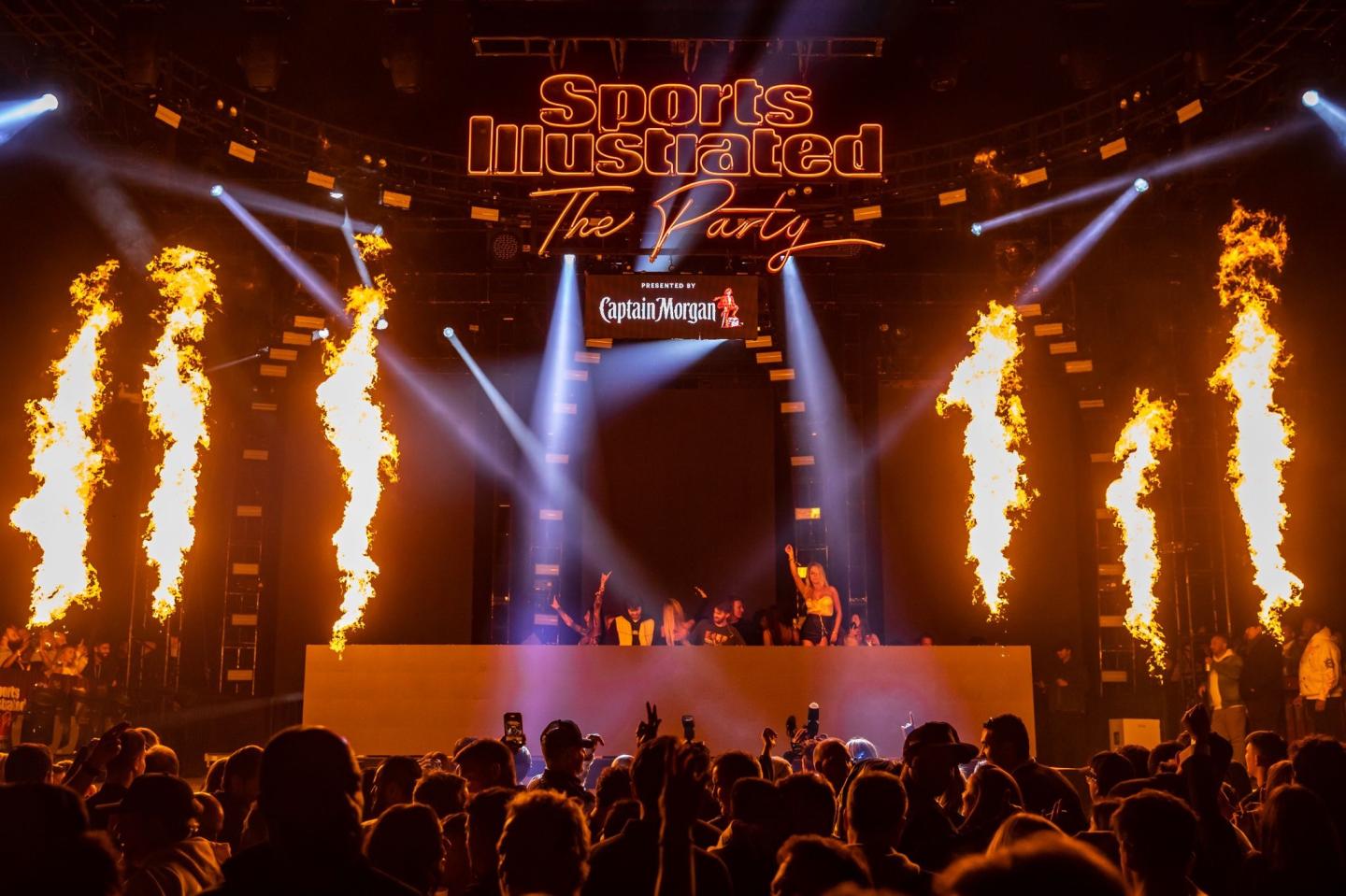 sports illustrated party stage