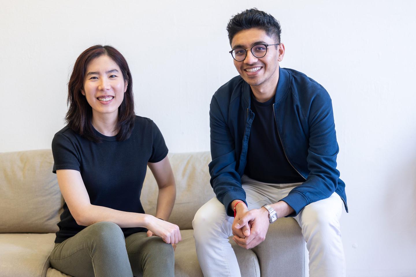 Kelsie Zhao and Dar Mehta