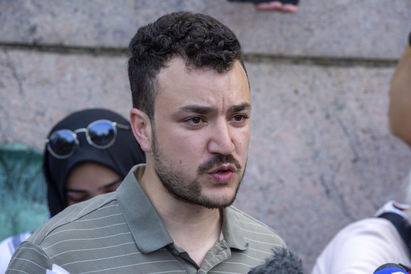 ICE agents arrest Palestinian activist who helped lead Columbia University protests—and say they are revoking his green card