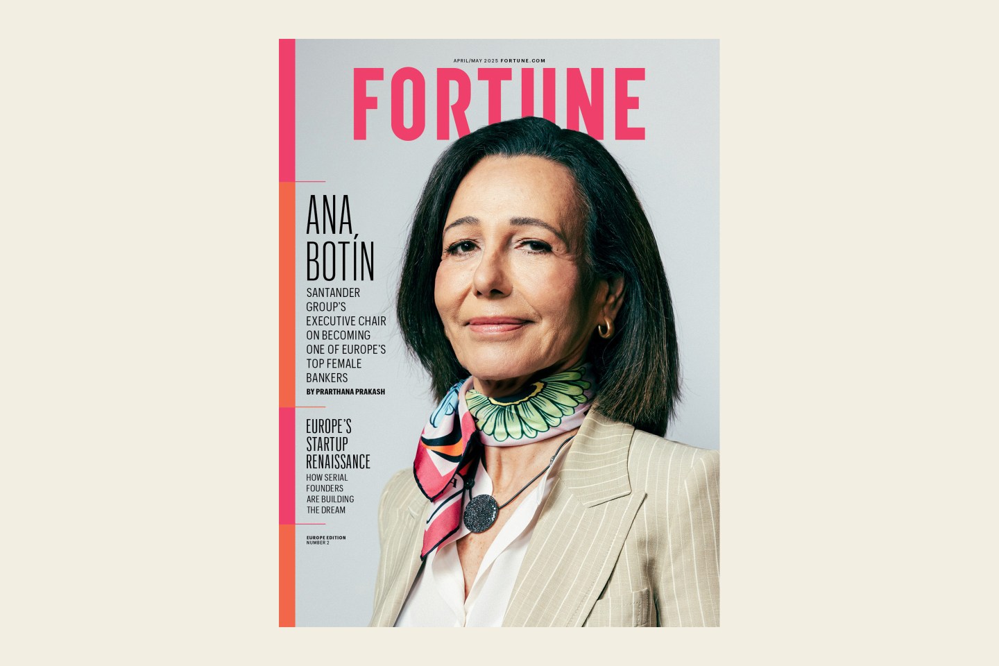 Europe April/May 2025 cover.