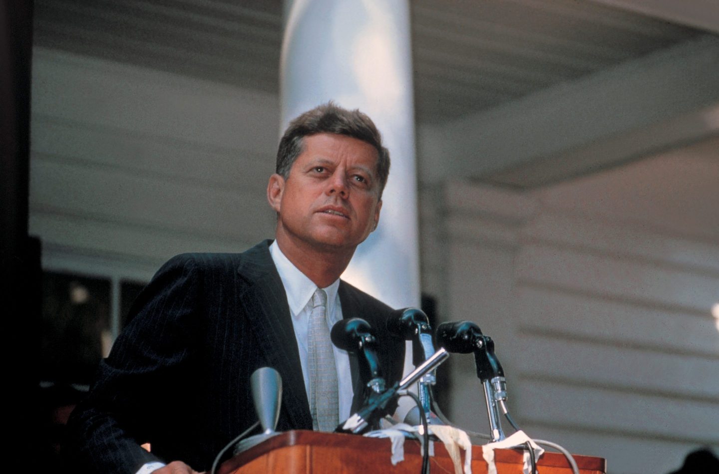 President John F. Kennedy.