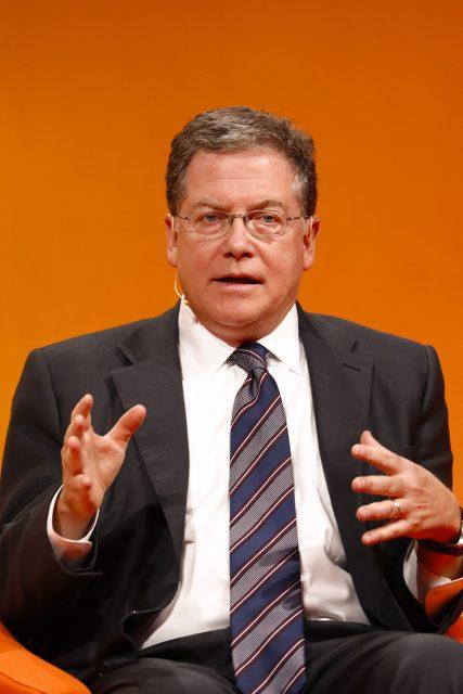 Stepher Scherr speaks at a conference