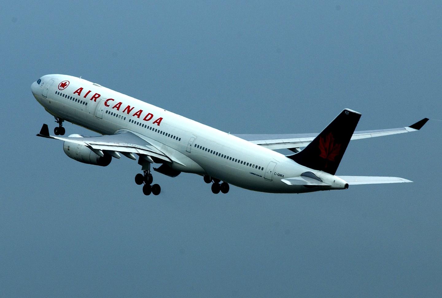 Fewer and fewer people are traveling between the U.S. and Canada: Flight bookings between the two countries are 70% lower than they were a year ago