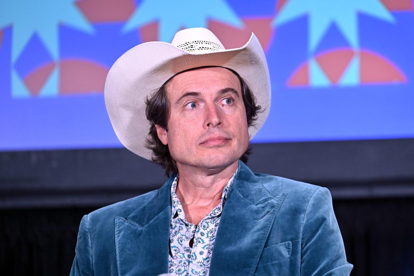 Tesla director Kimbal Musk speaks onstage at Move Over NFTs.