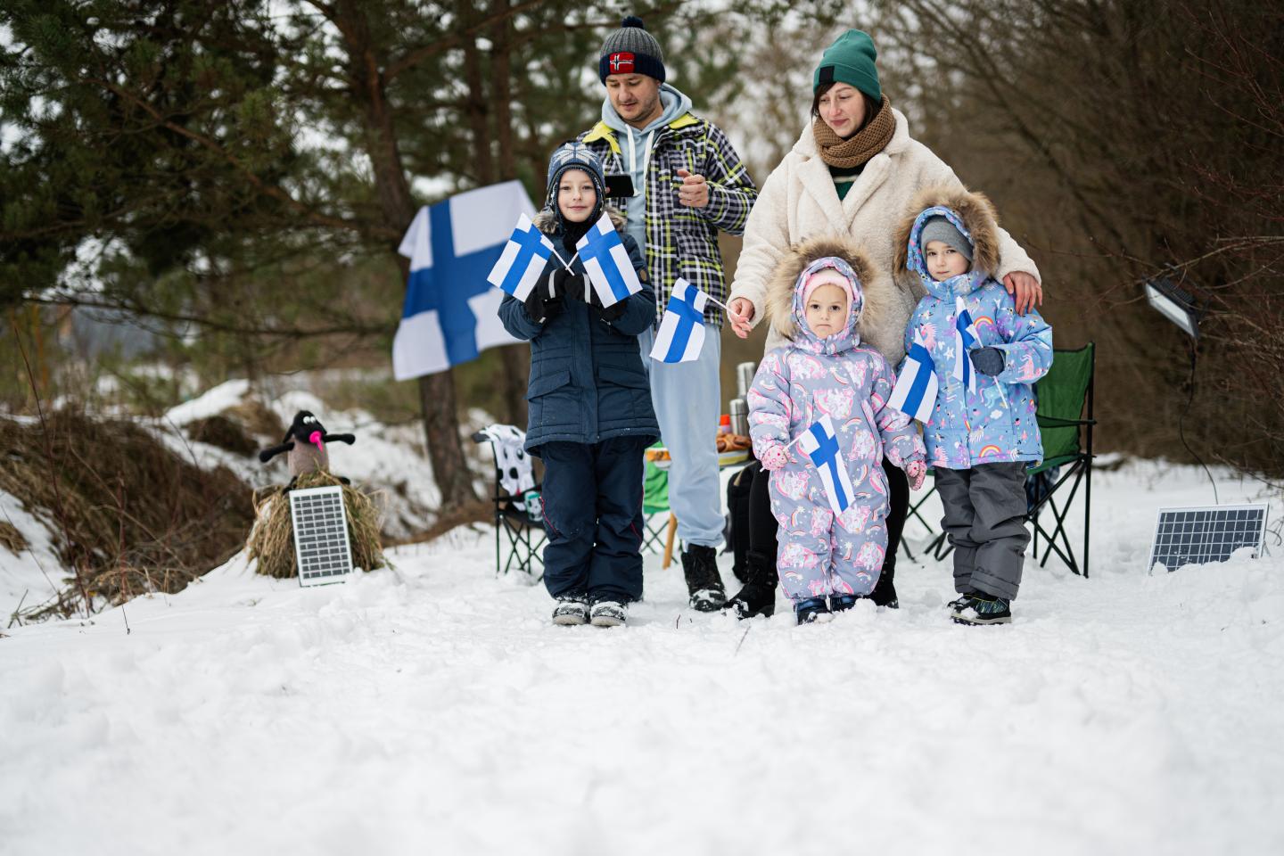 "They're very content with their lives," says one researcher on The World Happiness Report about the residents of Finland.