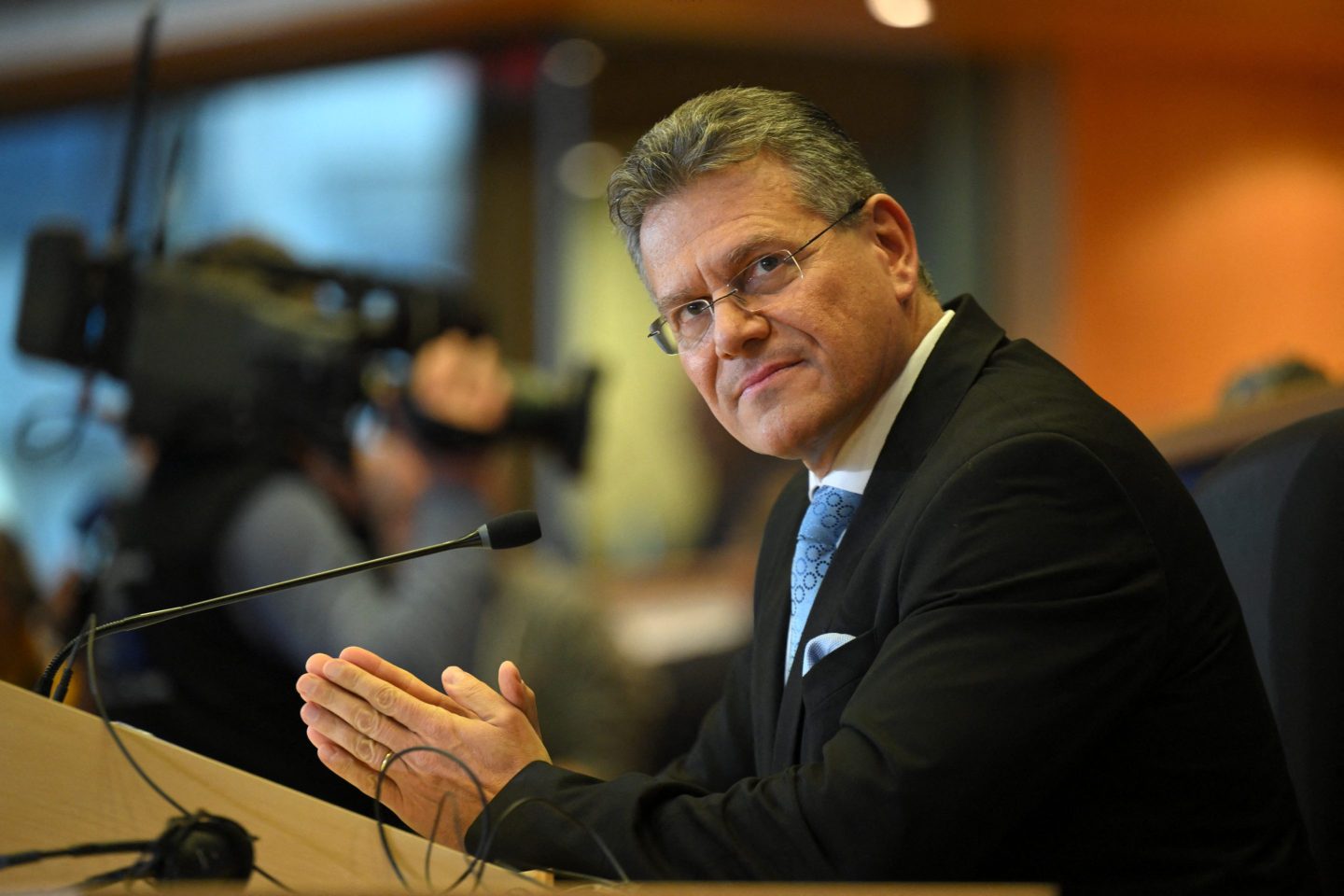 "We would be much more vigilant with managing the quotas for the steel products entering into the European market," EU economic security chief Maros Sefcovic said.