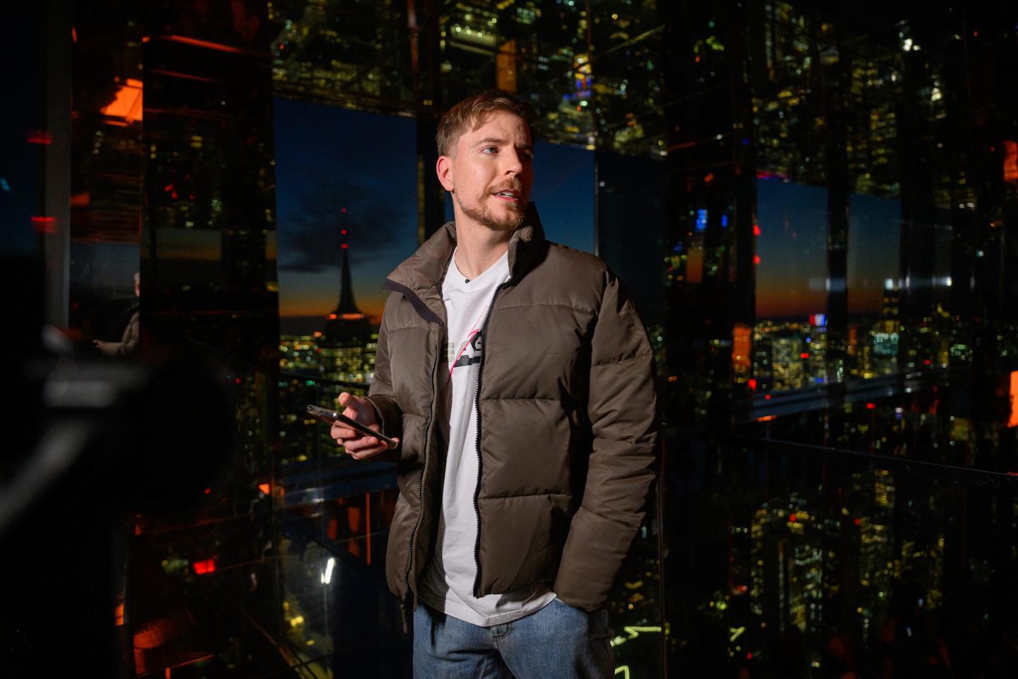 YouTuber Jimmy Donaldson, known as Mr. Beast.