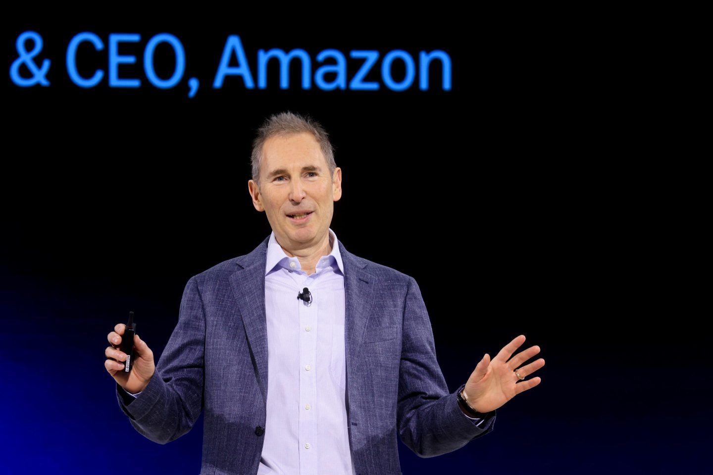 Andy Jassy, Amazon CEO, speaks