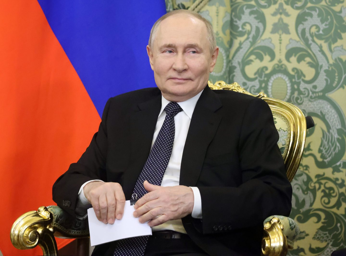 Russian President Vladimir Putin at the Kremlin on Tuesday.