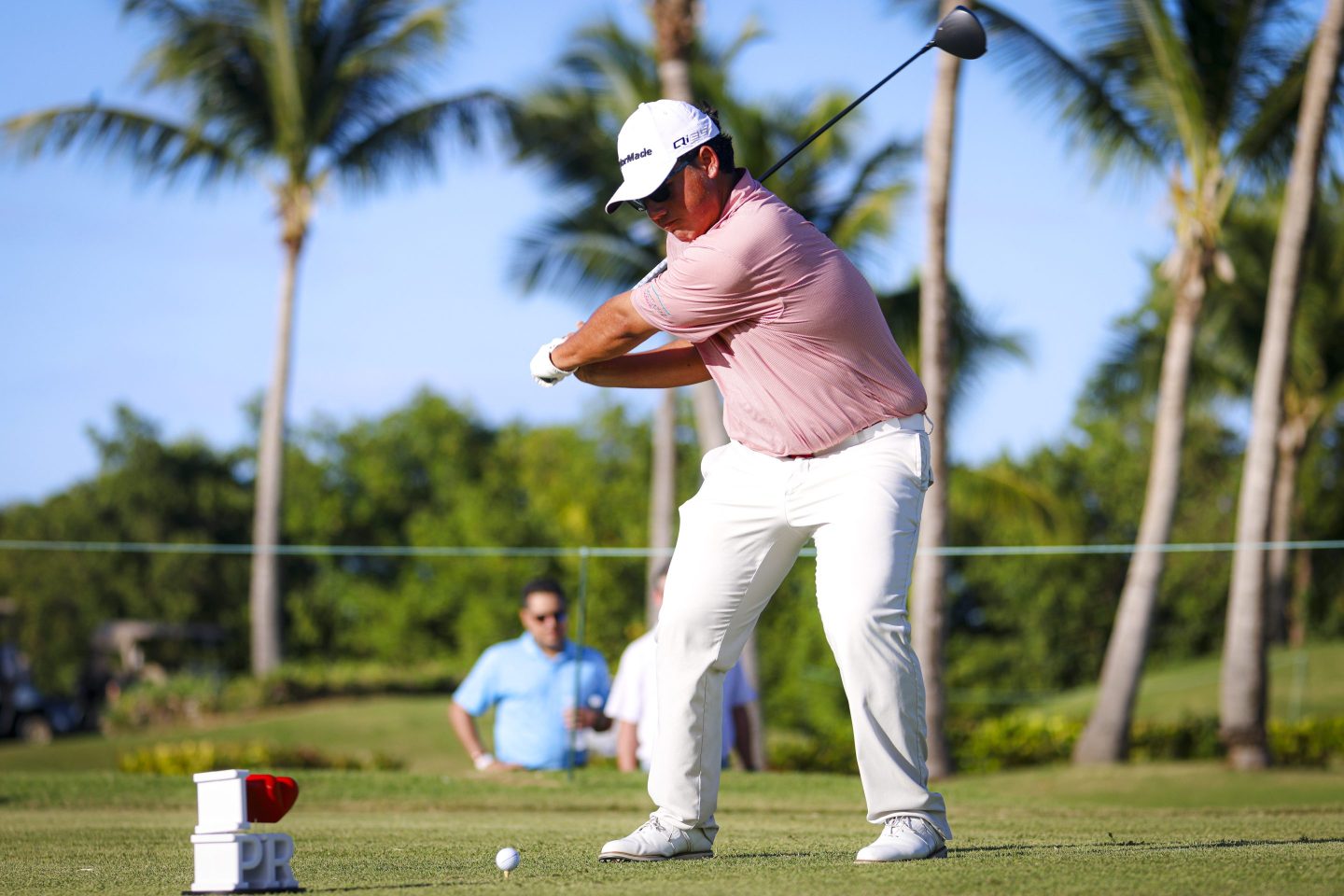 Kelvin Hernandez during the first round of the Puerto Rico Open 2025 at Grand Reserve Golf Club on March 06, 2025 in Rio Grande, Puerto Rico.