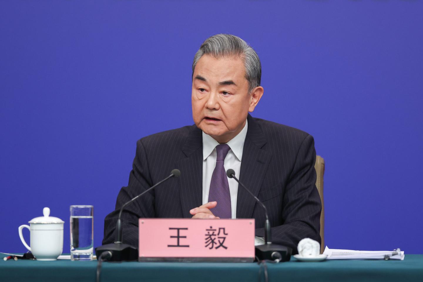 China’s top diplomat blasts Trump tariffs as ‘meeting good with evil’ and worries about a return to ‘the law of the jungle’