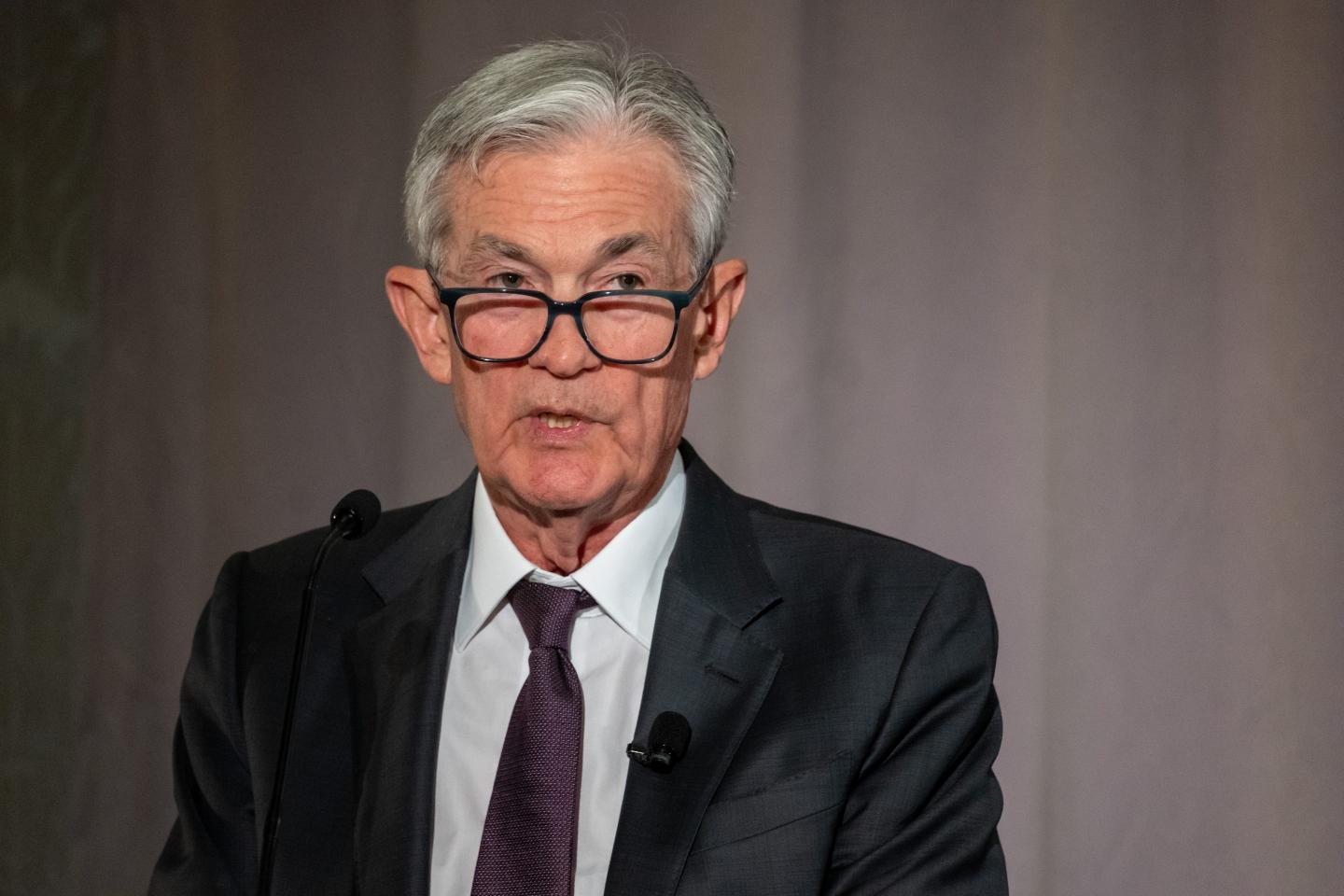 Federal Reserve Chair Jerome Powell speaks at the 2025 U.S. Monetary Policy Forum on March 07, 2025 in New York City.