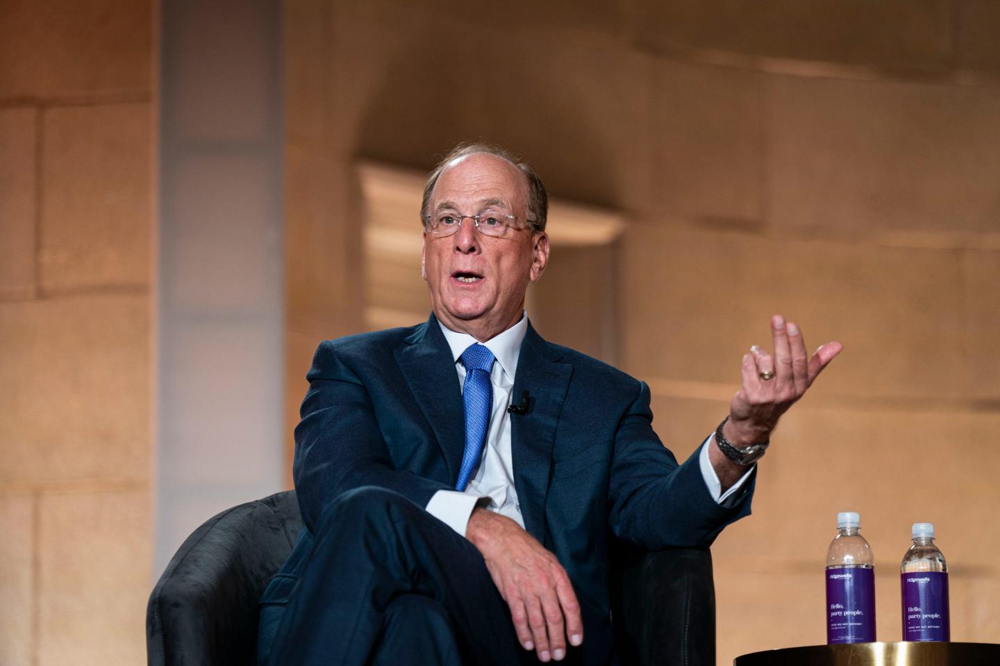 Larry Fink, chief executive officer of BlackRock Inc.