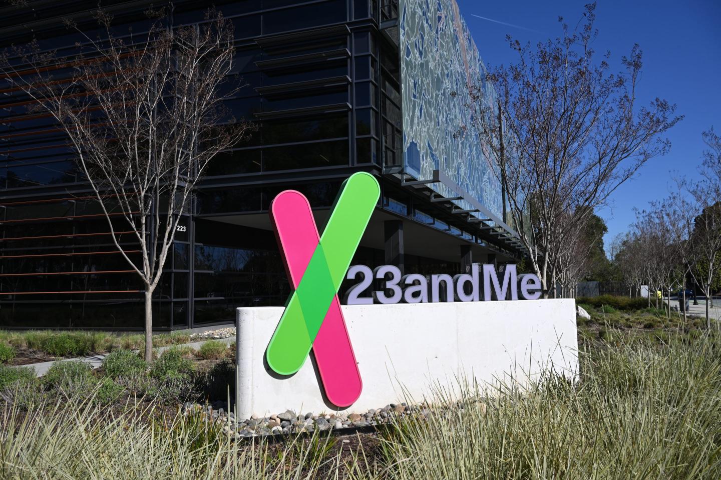 23andMe headquarters in Mountain View, Calif.