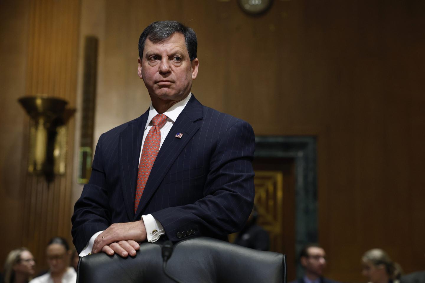 Social Security commissioner nominee Frank Bisignano.
