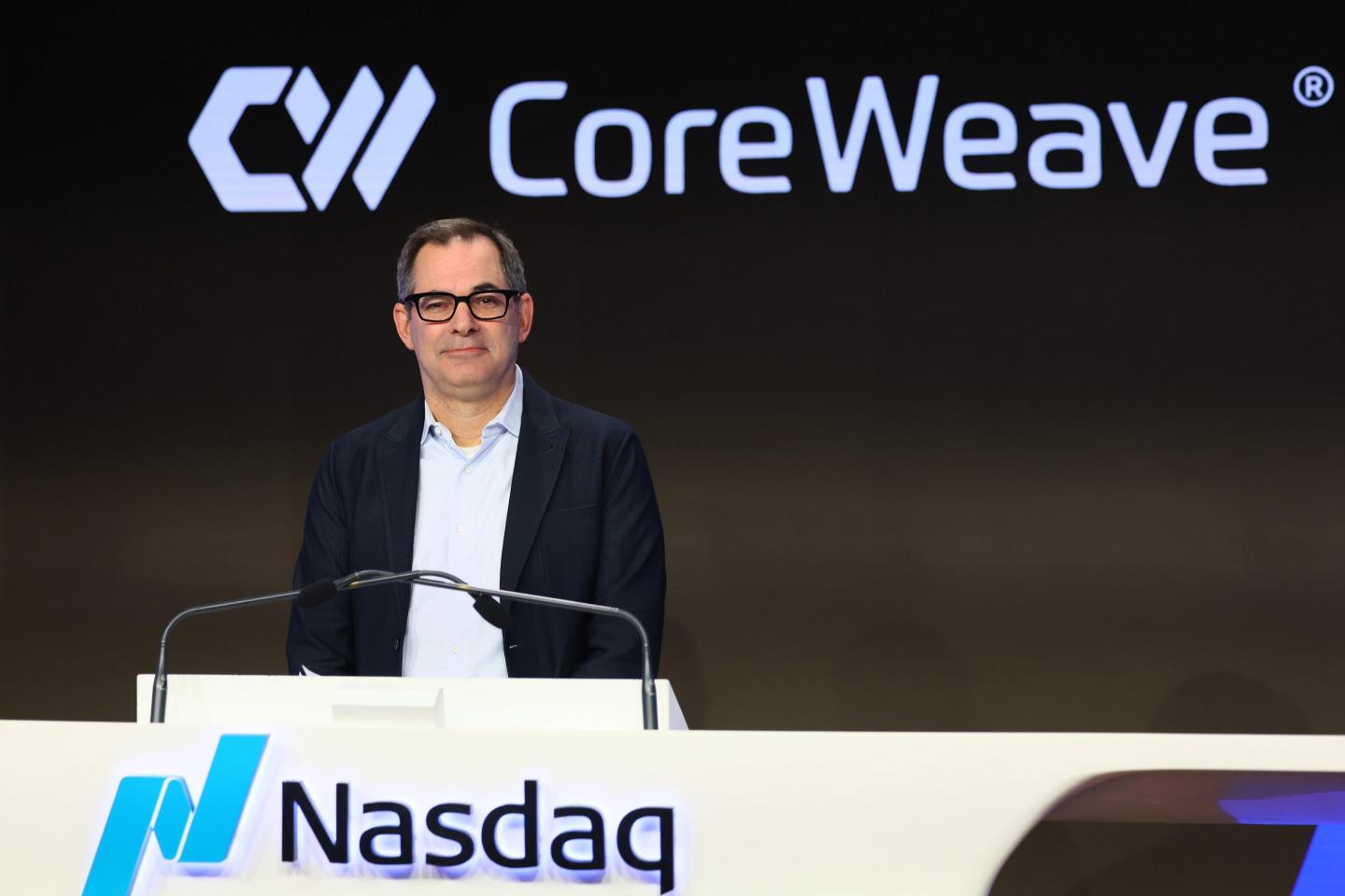 Mike Intrator, Chief Executive Officer and founder of CoreWeave, poses for a photo.
