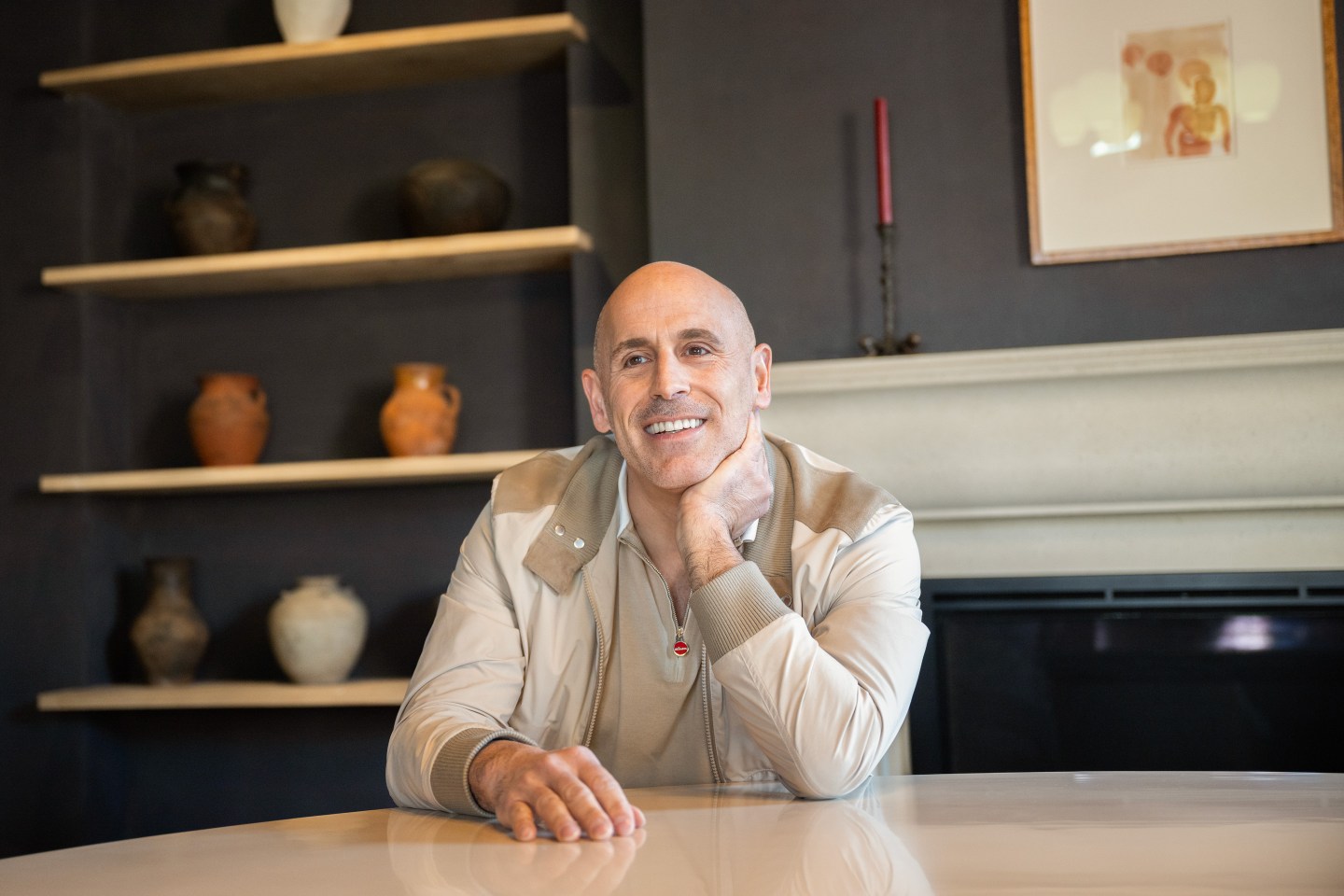 Marc Lore, photographed in his apartment in New York City’s Tribeca neighborhood.