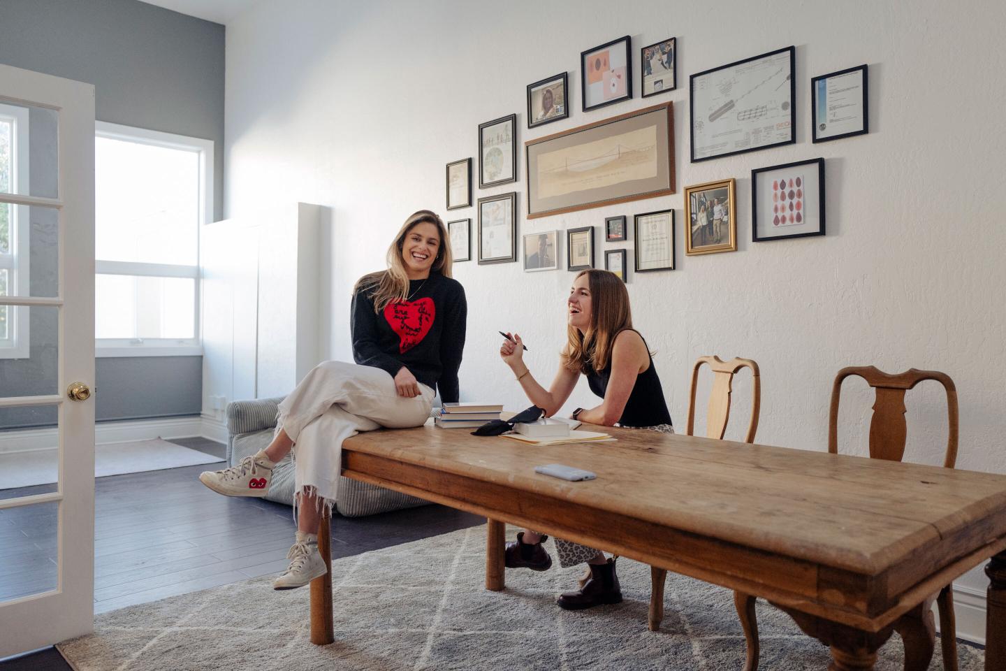 Amanda Calabrese and Greta Meye