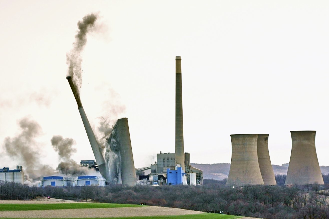 The owners of what was once Pennsylvania's biggest coal-fired power plant said they will turn it into a $10 billion natural gas-powered data center campus.