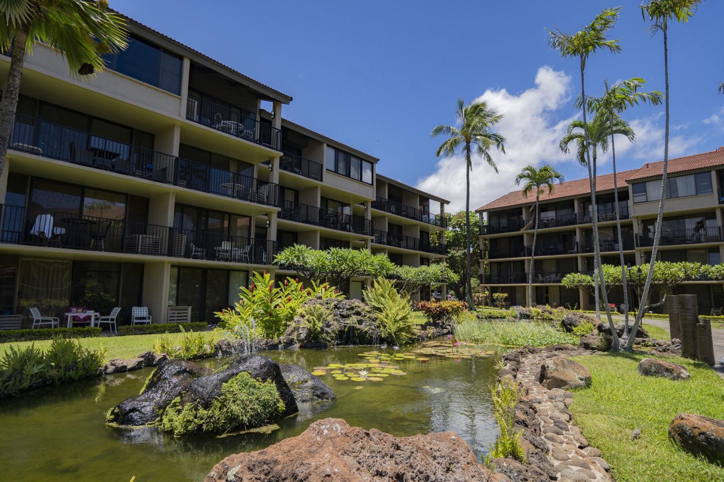 Outside a Maui resort