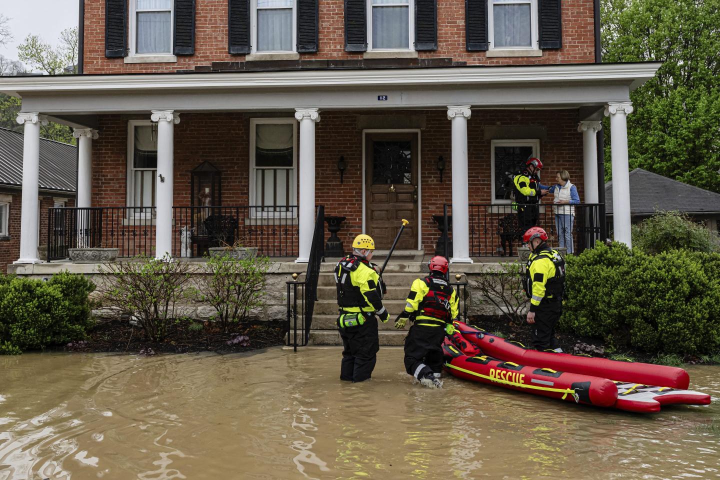 Kentucky 9-year-old boy caught by a flood on the way to his school bus is one of 18 dead in South after days of unrelenting rain
