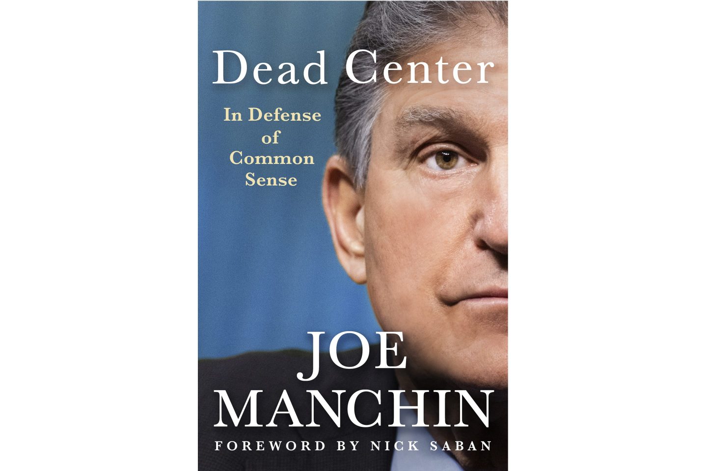The cover of Joe Manchin's memoir