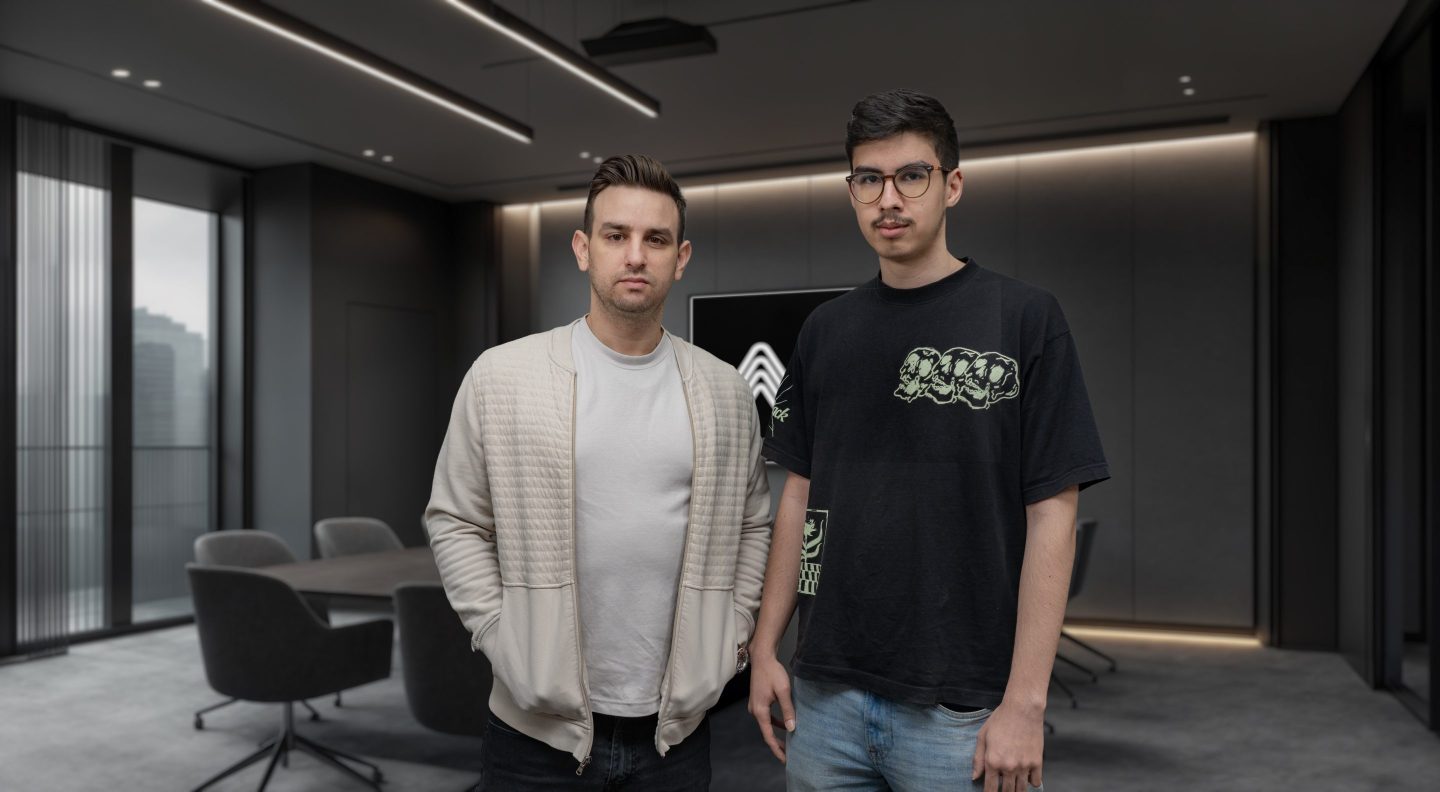 Matt Mudano (left) and Amine ElQaraoui (right) co-founded Arch Labs in 2023.