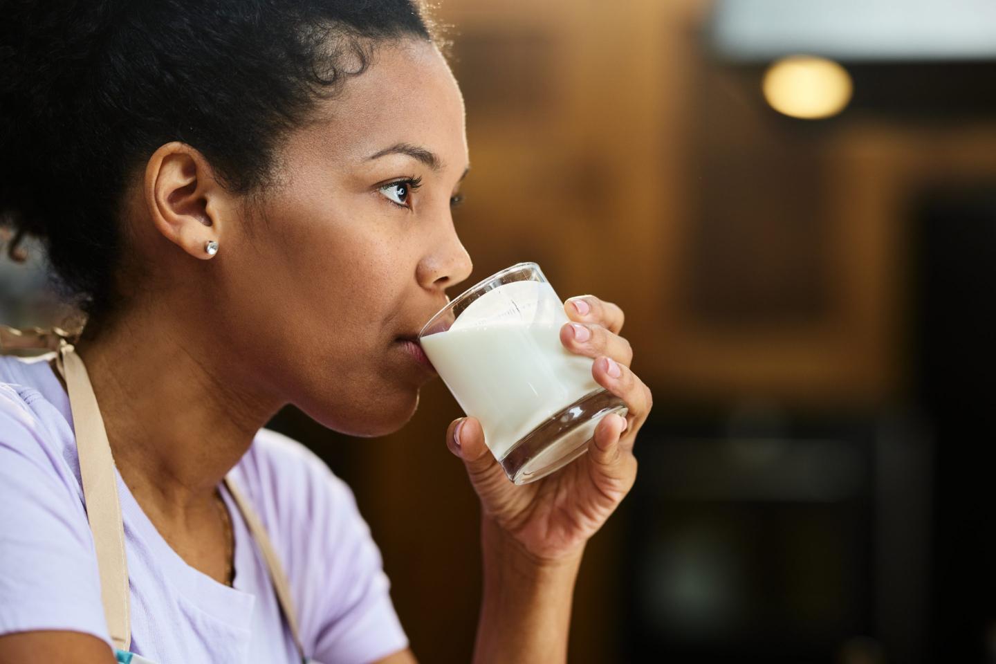 Kefir, a fermented yogurt drink, is packed with probiotics and beneficial bacteria for a healthy gut.