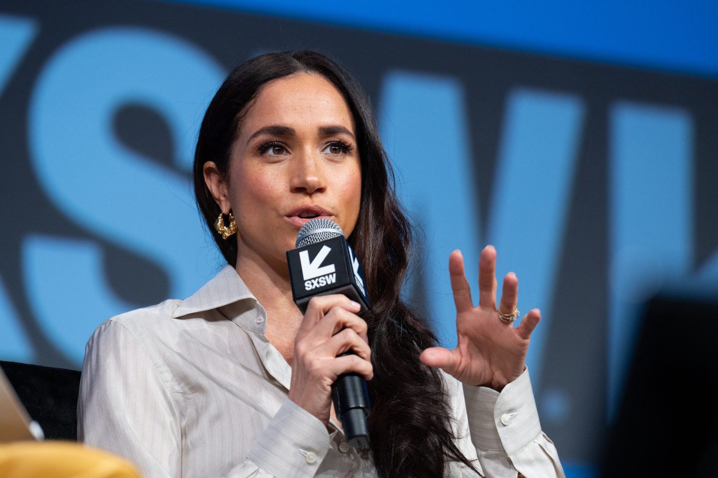 Meghan, duchess of Sussex, launched a new podcast on Tuesday.