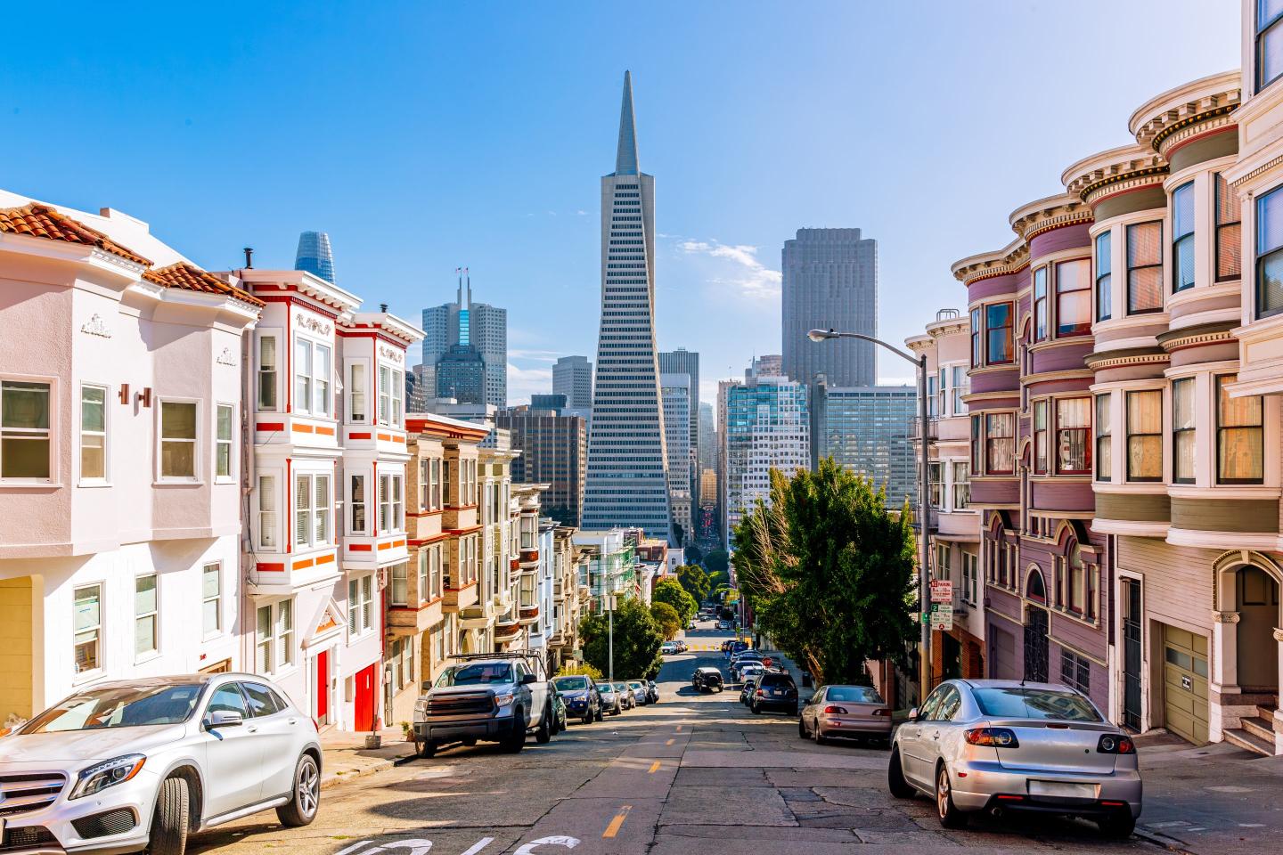 San Francisco homes and buildings