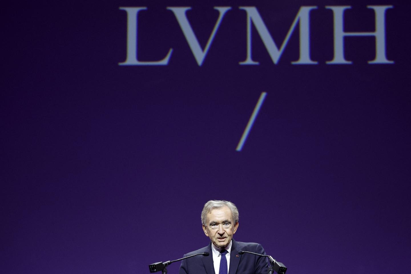 LVMH Chairman and CEO Bernard Arnault