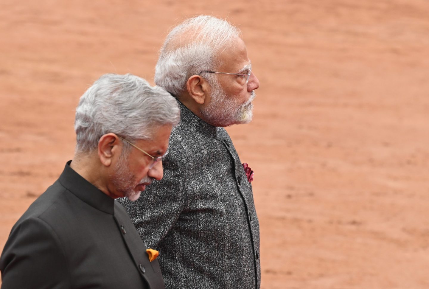 Indian Prime Minister Narendra Modi with External Affairs Minister S Jaishankar in Singapore earlier this year.