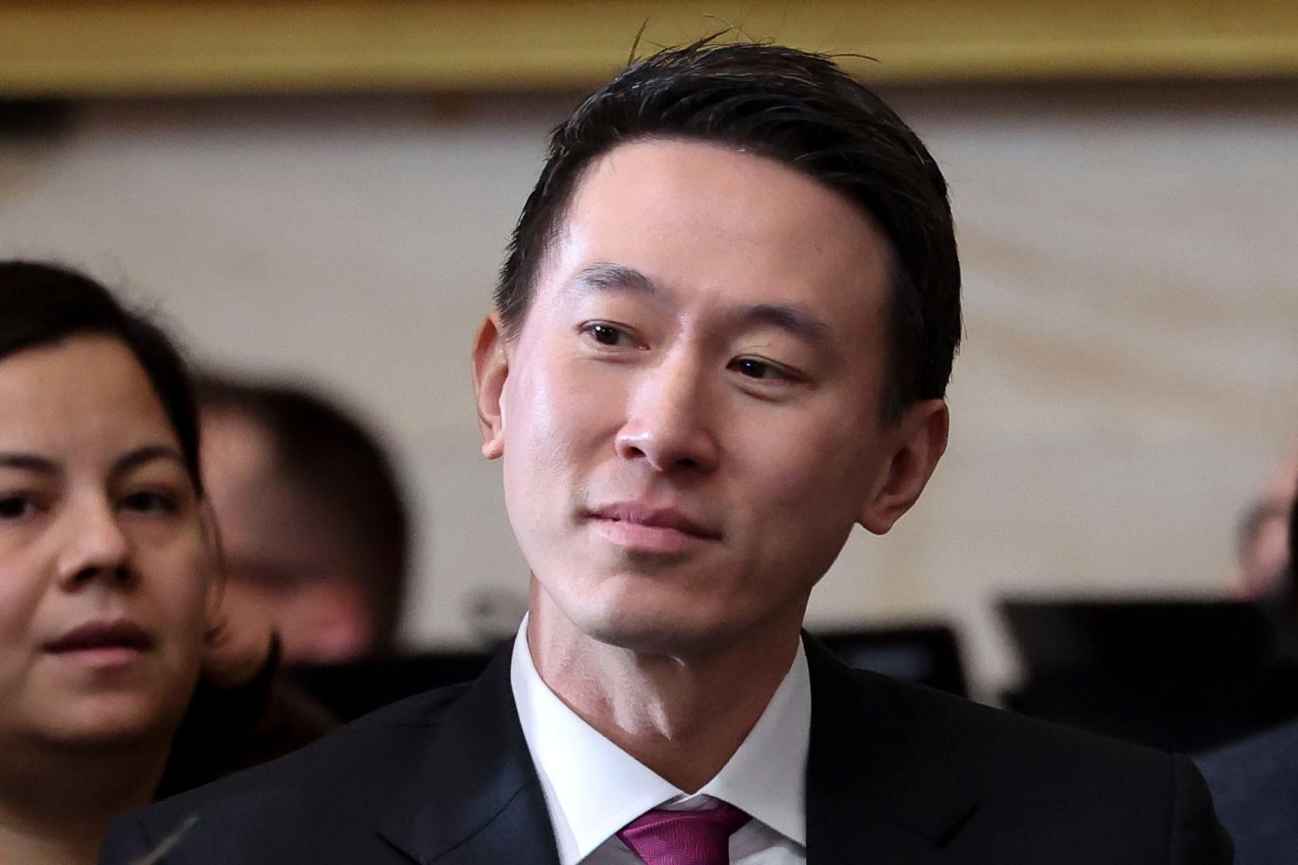 TikTok CEO Shou Zi Chew during the inauguration of President Donald Trump in Washington, D.C. on Jan. 20, 2025.(Photo: Kevin Lamarque/Reuters/Bloomberg/Getty Images)
