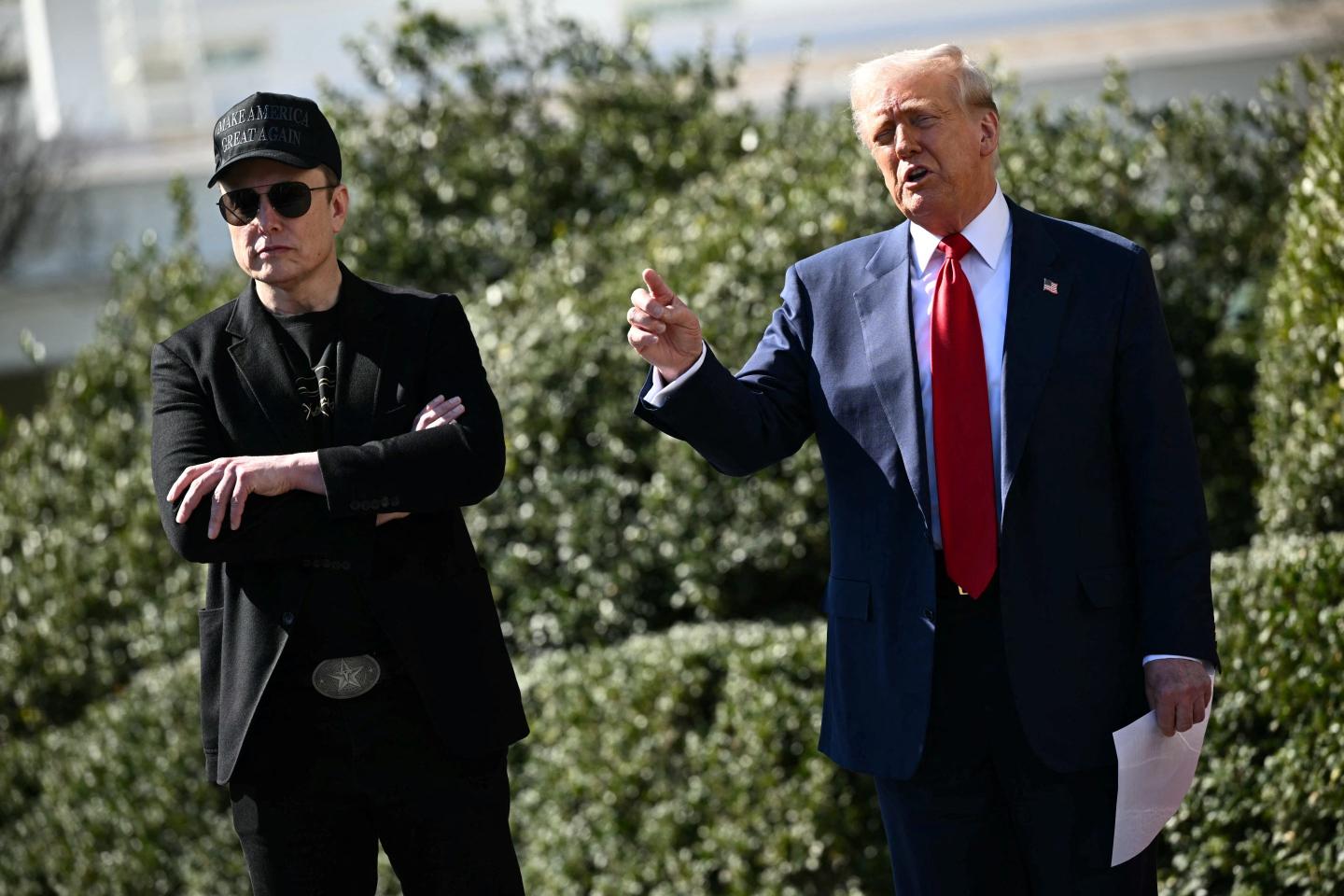 Donald Trump and Elon Musk
