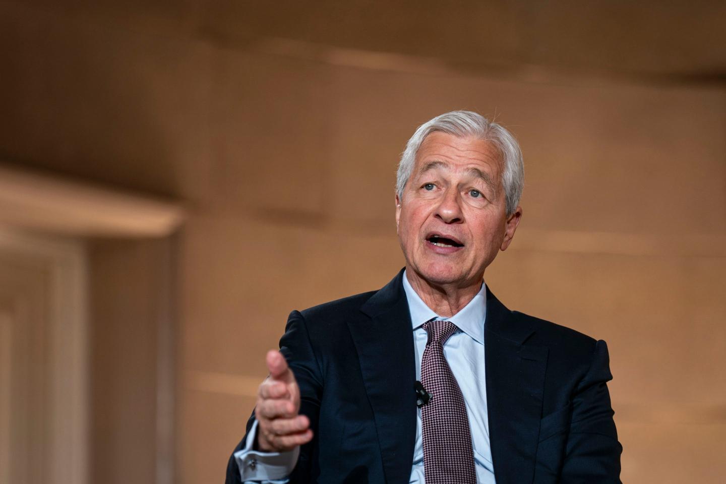 Jamie Dimon speaking
