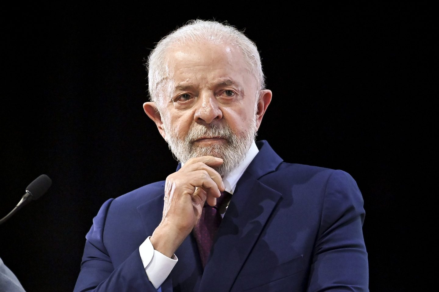 On April 3, 2025, in Brazil, President Lula da Silva talks about reciprocity in relation to the new taxes applied to Brazilian products by U.S. President Donald Trump.