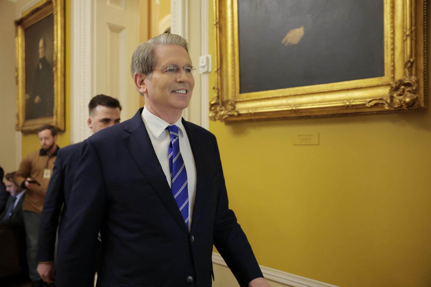 Bessent strikes defiant tariff tone as he rejects US recession