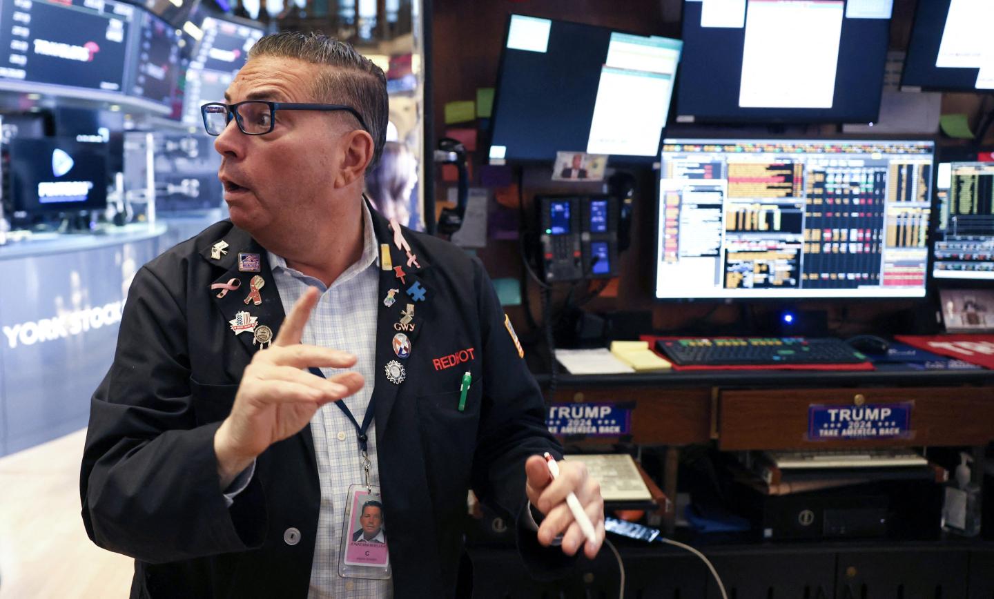 Stock markets slide on bad GDP news as Trump puts blame on ‘Biden’s stock market’
