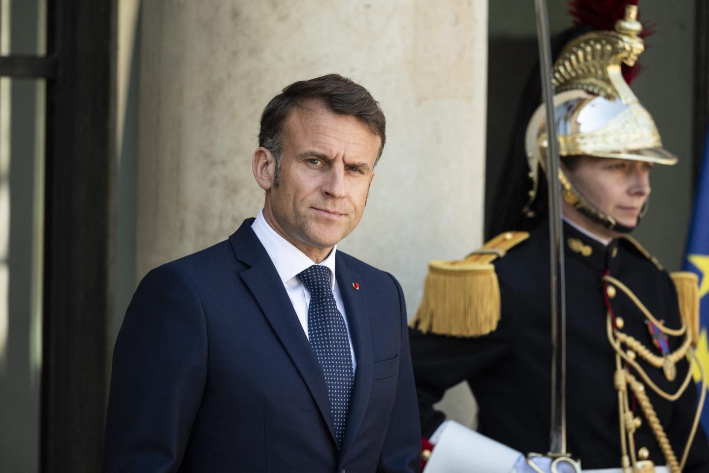 ’90 days of uncertainty’: Macron presses Europe for swift response to Trump’s tariff gambit