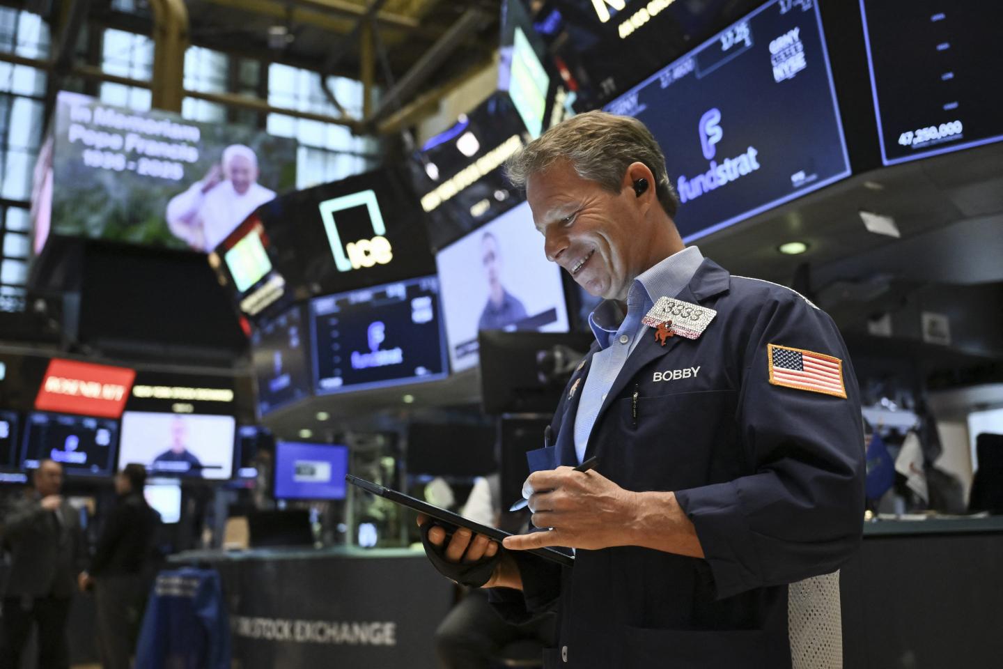 Markets open sharply higher after Trump softens on China and says he has ‘no intention to fire’ Fed Chair Jerome Powell