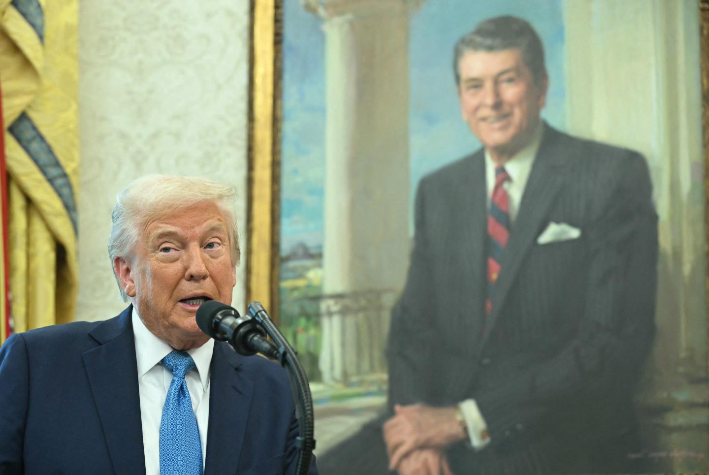 ‘Don’t fight the Oval Office’: Investors are finally taking Trump seriously, and it’s causing a volatility spike in markets as they try to figure out his next move