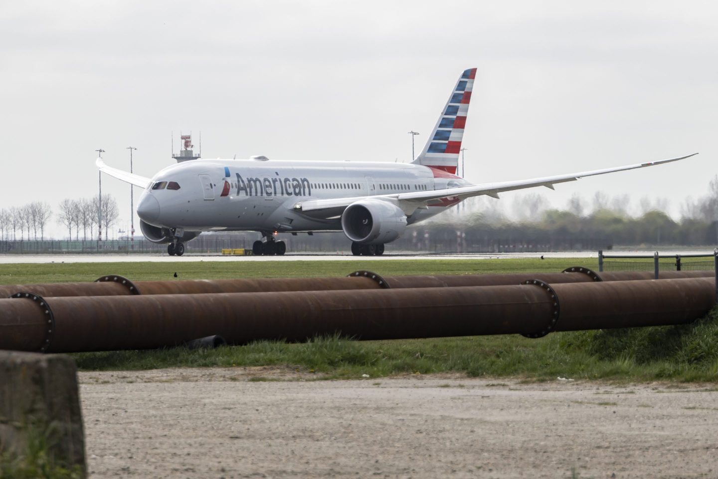 American Airlines plane
