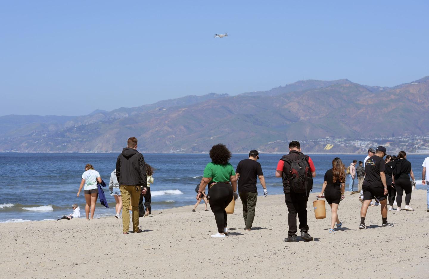 Nothin' But Sand beach clean up event