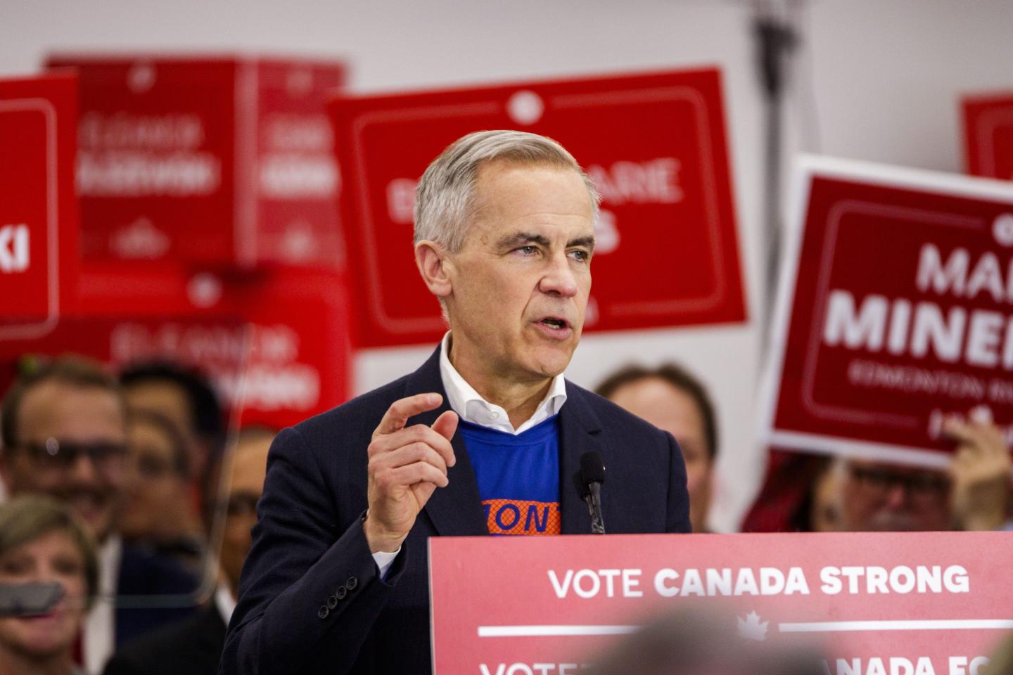 Leader of the Liberal Party of Canada, Mark Carney
